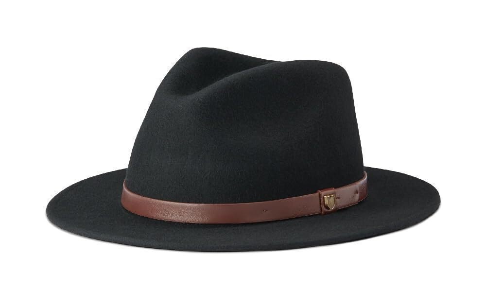 1441 unisex adult Messer Fedora, Black, X-Small US